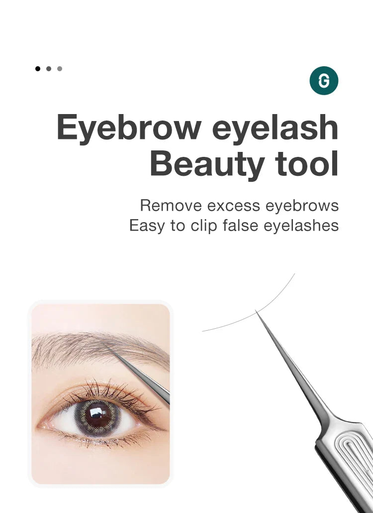 MR.GREEN Ingrown Hair Tweezers – Pointed Nose Tweezers for Eyebrows, Splinters, Blackhead & Acne Removal