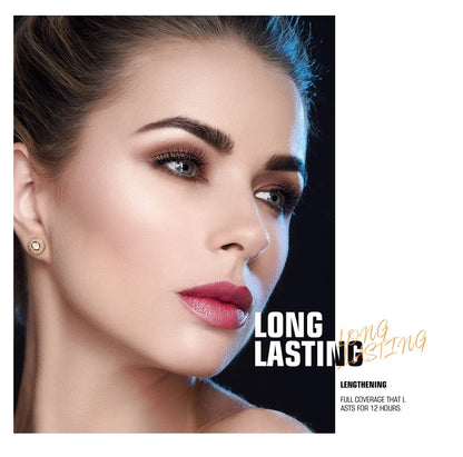 O.TWO.O 3D Fiber Thick Lengthening Mascara – Long Black Lash Eyelash Extension with Brush, Professional Eye Cosmetics