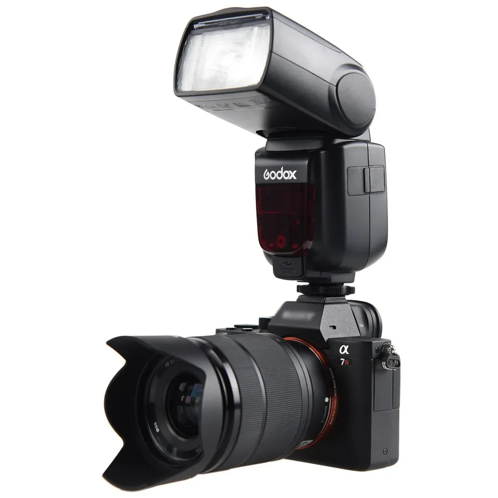 Godox TT600 2.4G Wireless TTL Speedlite + X2T Trigger — Compatible with Canon, Nikon, Sony, Fuji, Olympus