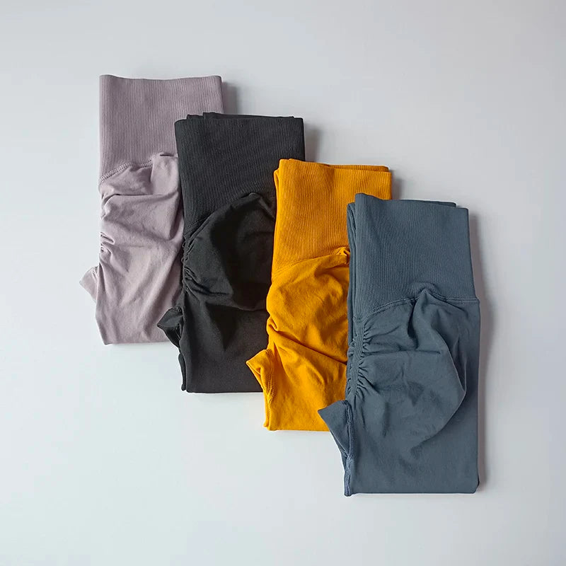 High Waist Women’s Yoga Leggings – Seamless Push-Up Fitness, Running & Gym Pants with Hip Lift and High Elasticity