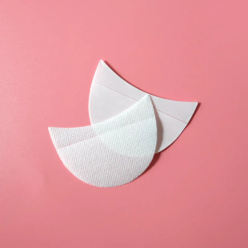 OWOSC White Eyelash Extension Paper Patches – Under Eye Pads for Grafting, 5/10/50 Pcs Makeup Tool