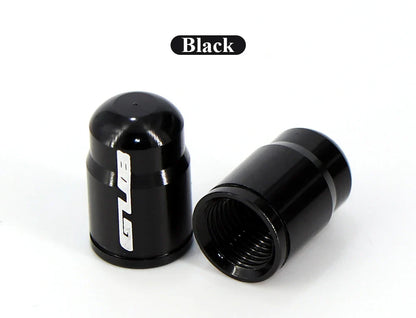 4pcs Aluminum Bike Tire Valve Caps – Ultralight MTB Road Mountain Schrader/Presta Tyre Protectors