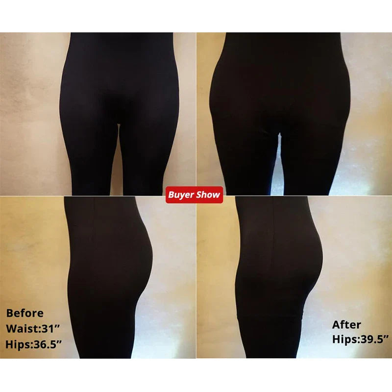 Women’s Butt Lifter Panty – Padded Body Shaper High Waist Tummy Control Underwear for Lifted Hips & Curves
