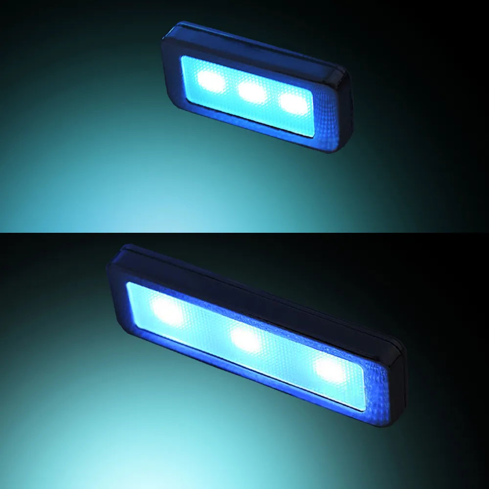 4Pcs Car Styling LED Interior Door Handle Lighting | Universal Auto Atmosphere Lamp | Armrest Inner Bowl Decorative Lights
