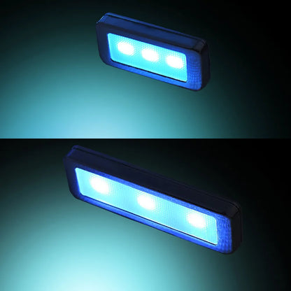 4Pcs Car Styling LED Interior Door Handle Lighting | Universal Auto Atmosphere Lamp | Armrest Inner Bowl Decorative Lights