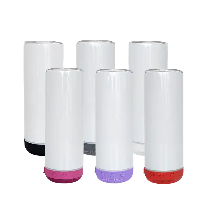  Bluetooth Speaker Stainless Steel Tumbler for Sublimation