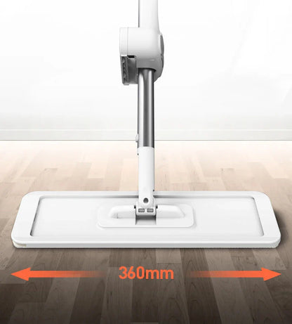 Mmagic 360° Rotation Spin Mop | Flat Mop Cleaner with Bucket for Easy Floor & Home Cleaning | Wash & Dry Mop System