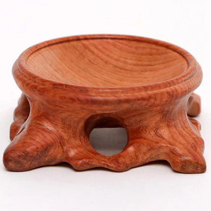 Acid Branch Wood Display Stand – Base for Crystal Ball, Sphere & Globe Stone Home Decoration