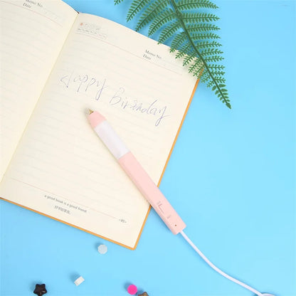 All-in-One USB Heat Foil Pen Kit – Calligraphy & DIY Lettering with 3 Nibs for Custom Foiling