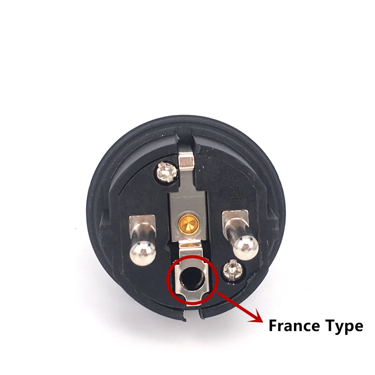 France Waterproof 16A Schuko Male Plug to Female Socket Adapter – 250V 4000W Industrial Electrical Power Connector, Heavy Duty Waterproof Plug Socket