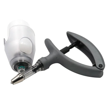 Automatic Veterinary Syringe 1ml/2ml/5ml — Adjustable Continuous Injection for Livestock, Pigs, Cattle, Sheep