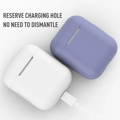 Soft Silicone Cases for Apple AirPods 1/2 – Protective Cover for Wireless Earphones & Charging Box