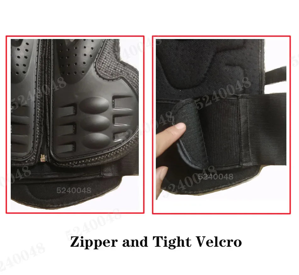 Full Body Protective Armor for Kids & Youth – Motocross, Skating Vest with Chest, Spine, Knee & Elbow Guards (0.8-1.6m)