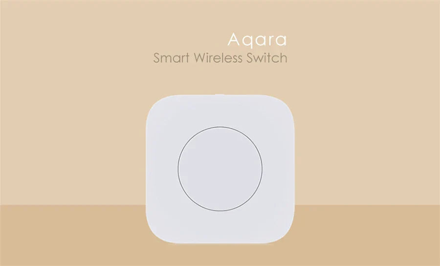 Aqara Zigbee Smart Wireless Mini Switch – One-Key Control Button for HomeKit & Xiaomi Mi Home Security