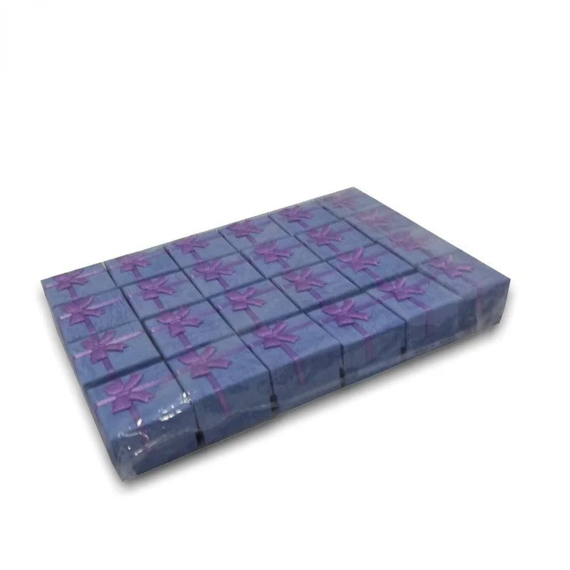 12/24/36pcs Ring & Earring Storage Boxes — High-Quality Paper Jewelry Gift Packaging Container Display