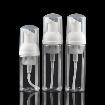 Foaming Soap Dispenser Bottles – 30/50/60/80ML Plastic Pump Bottles for Shampoo, Lotion & Shower Gel