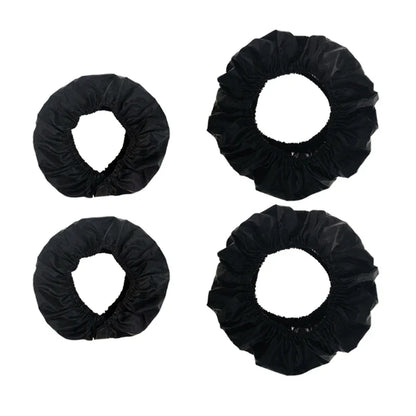 Baby Stroller Wheel Cover Set | Dustproof Tire Protectors for Infant Pushchair Pram | Anti-Dirty Oxford Cloth Accessories - Pack of 2