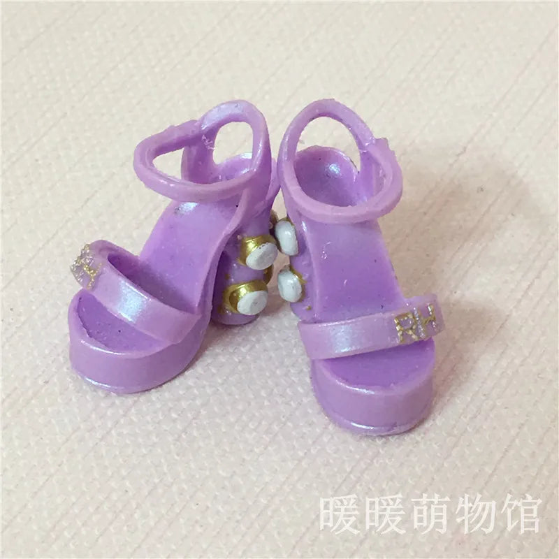 Original Rainbow School Doll – Multi-Style Shoes & DIY Dress-Up Accessories for Girls