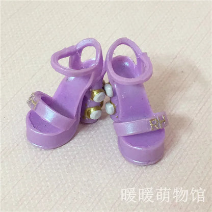 Original Rainbow School Doll – Multi-Style Shoes & DIY Dress-Up Accessories for Girls