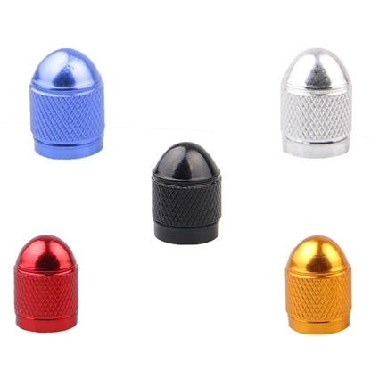 Aluminum Alloy Electric Scooter Valve Caps - Schrader Valve Dust Covers for Ninebot MAX G30, Xiaomi Mijia M365, and Scooter Accessories