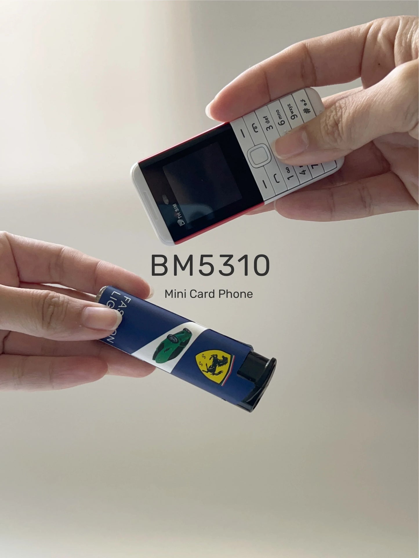 SERVO BM5310 Mini Mobile Phone — 3 SIM, 3-Standby, Auto Call Recorder, Bluetooth, Speed Dial, Magic Voice, 1.3" Display