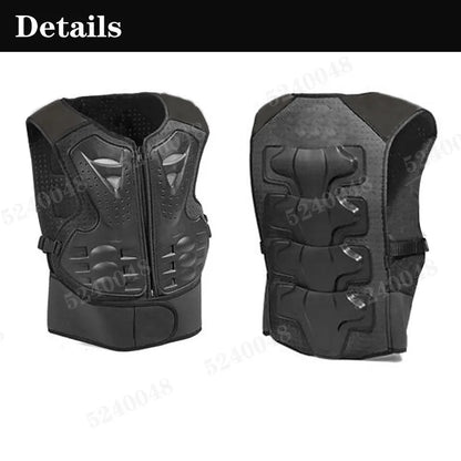 Full Body Protective Armor for Kids & Youth – Motocross, Skating Vest with Chest, Spine, Knee & Elbow Guards (0.8-1.6m)
