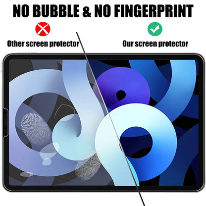 2PCS Tempered Glass Screen Protector for iPad Pro 11/12.9, Air 4/3/2, Mini 6/5/4/3 (2021/2024 Models)