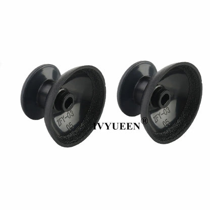 IVYUEEN 100PCS Black Analog Stick Caps – Thumb Grip Covers for PS5, PS4, PS3 & Xbox Controllers