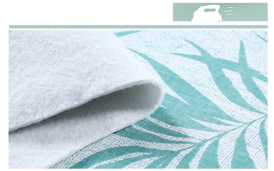 140x50cm Heavy Duty Ironing Board Cover | Heat Reflective Elastic Edge Iron Cover for Home
