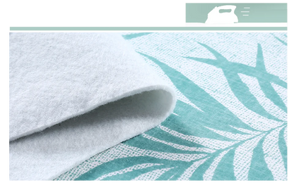 140x50cm Heavy Duty Ironing Board Cover | Heat Reflective Elastic Edge Iron Cover for Home