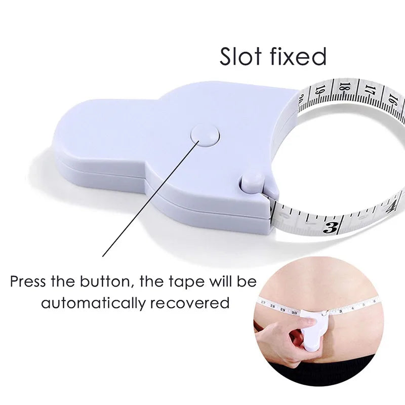 Body Measuring Ruler Tape: Centimeter & Inch Sewing Tailor Tape Measure - Waist Ruler Meter Tool for Sewing & Tailoring