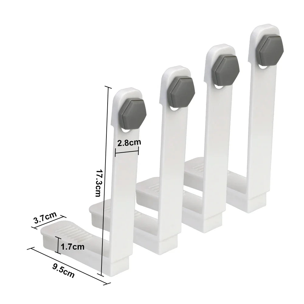 Quilt Sheet Holder Clips – Single Quilt Cover and Bed Sheet Angle Fixing Buckles | Non-Slip Household Clips