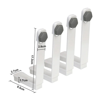 Quilt Sheet Holder Clips – Single Quilt Cover and Bed Sheet Angle Fixing Buckles | Non-Slip Household Clips