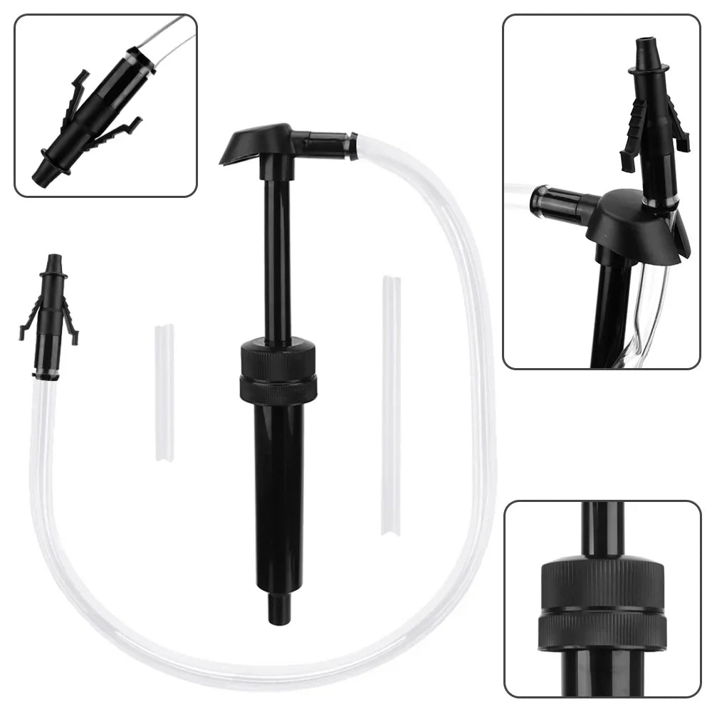 High-Pressure Car Oil Change Pump - Diesel & Gasoline Fuel Suction Hand Pump for Trucks, Motorcycles - Convenient Accessories