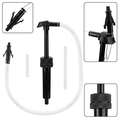 High-Pressure Car Oil Change Pump - Diesel & Gasoline Fuel Suction Hand Pump for Trucks, Motorcycles - Convenient Accessories