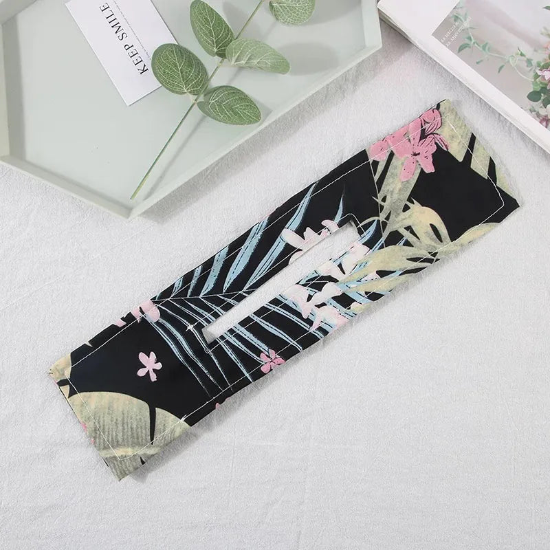 Deft Bun Hair Band for Women – Printed Bow Headband & Donut Bun Maker, DIY Hairstyle Twist & Ponytail Tool