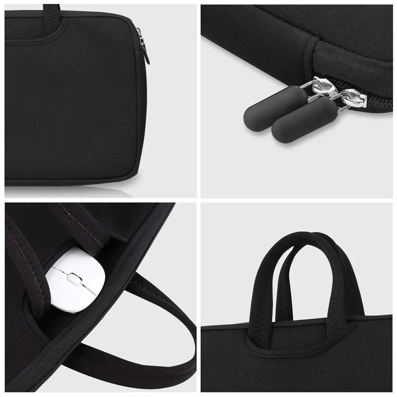 Laptop Bag for Women - 11-15.6 Inch Notebook Sleeve, Handbag Cover for Xiaomi, HP, Lenovo, MacBook Air and Pro 13