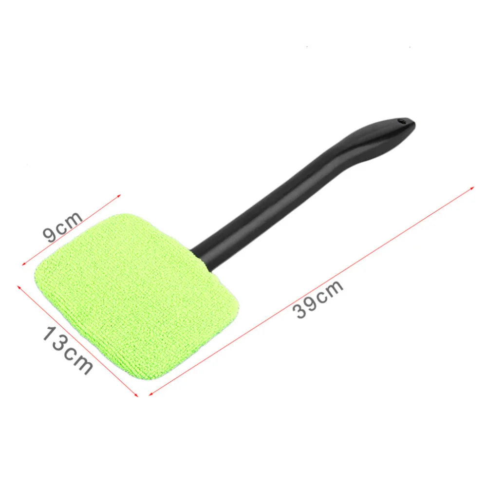 Long Handle Car Front Windshield Defogging Brush | Household Glass Cleaning Tool | Dust Removal & Car Cleaning Brush