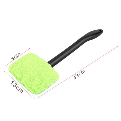 Long Handle Car Front Windshield Defogging Brush | Household Glass Cleaning Tool | Dust Removal & Car Cleaning Brush