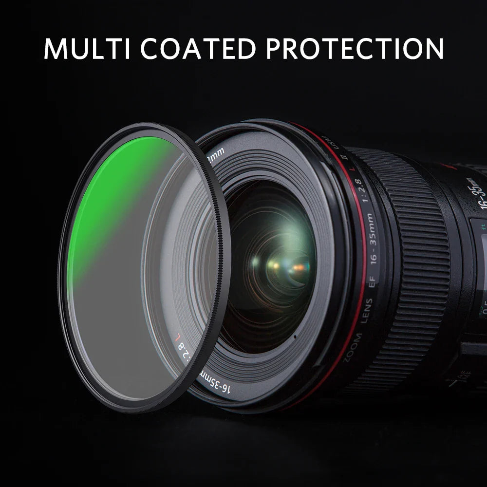 WEYLLAN MC HD Ultra Slim UV Lens Filter — Photography Camera Accessories (46mm to 77mm)