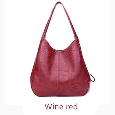 Yogodlns Vintage Women's Handbag - Designer Luxury Shoulder Tote, Fashion Brand Top-Handle Bag