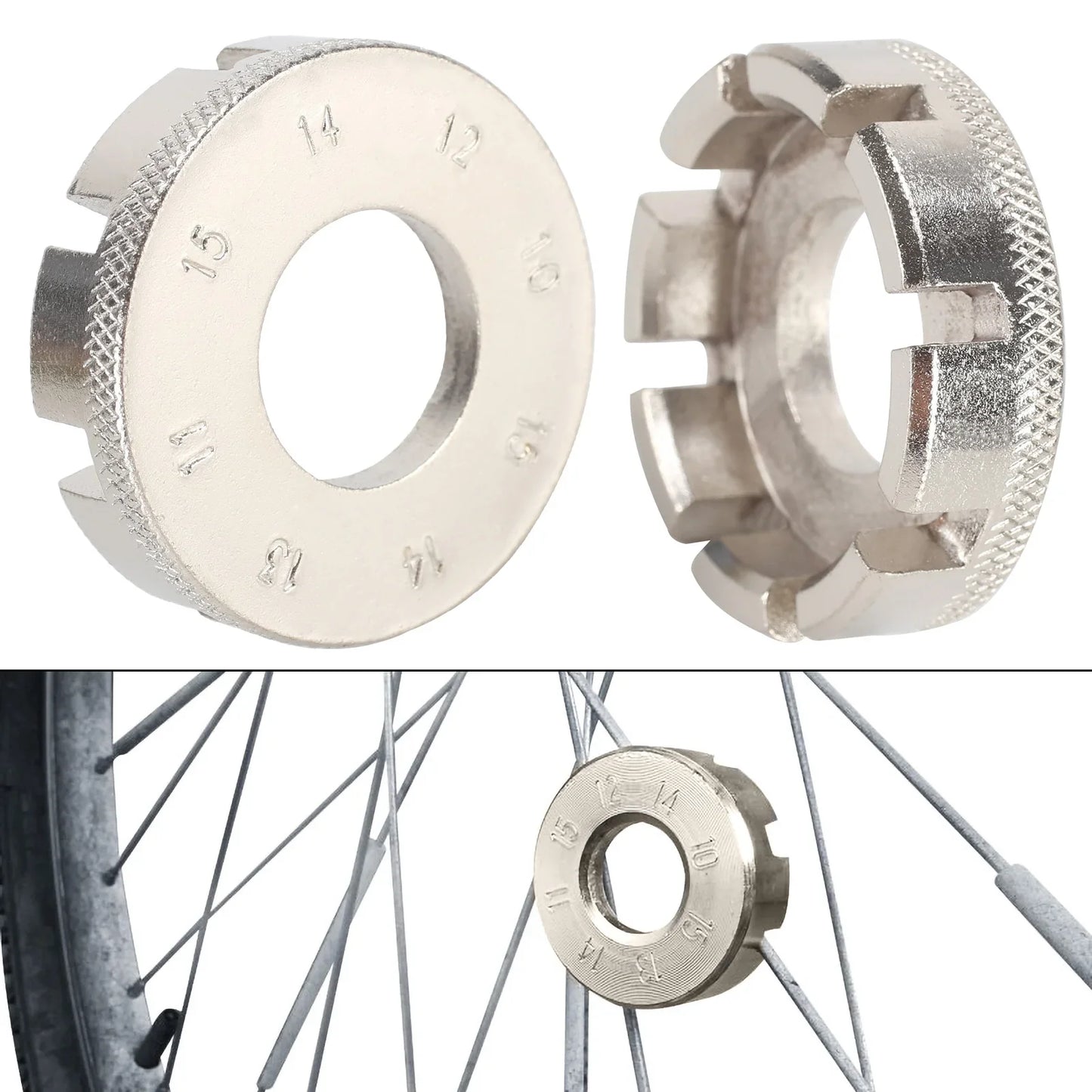 Bike Spoke Wrench – MTB Torque Spoke Key Multi-Tool for Bicycle Repair & Wheel Maintenance