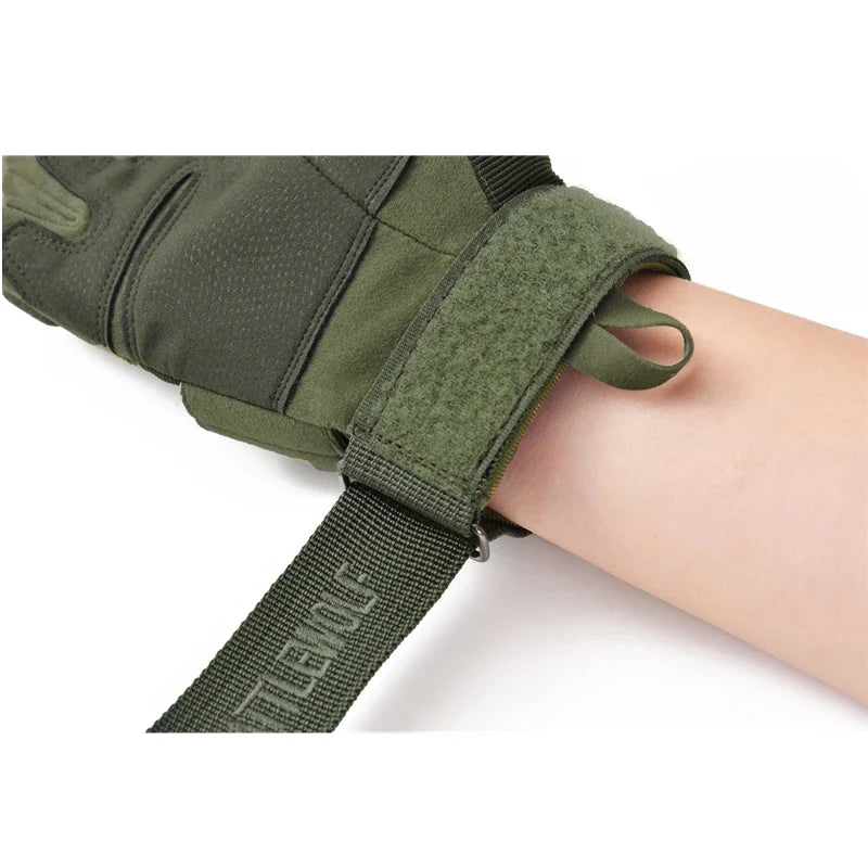 Outdoor Tactical Gloves - Half Finger Mittens for Men, Women, and Kids, Sports Gym Fitness, Motorcycle Riding, Cycling Fingerless Gloves