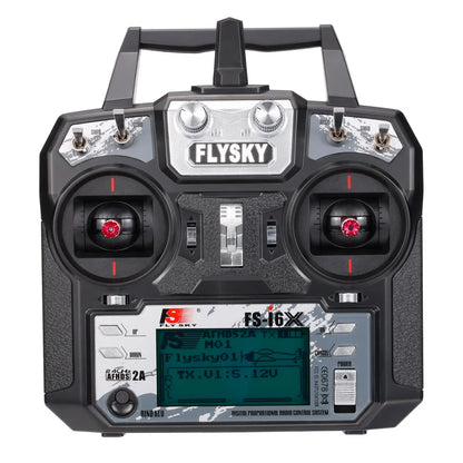 FLYSKY FS-i6x 2.4G 6/10CH AFHDS 2A Radio Transmitter with IA6B/IA10B Receiver — RC Airplane, Helicopter & FPV Racing Drone