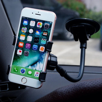 360° Rotating Car Phone Holder — Universal Dashboard & GPS Mount for Vehicles