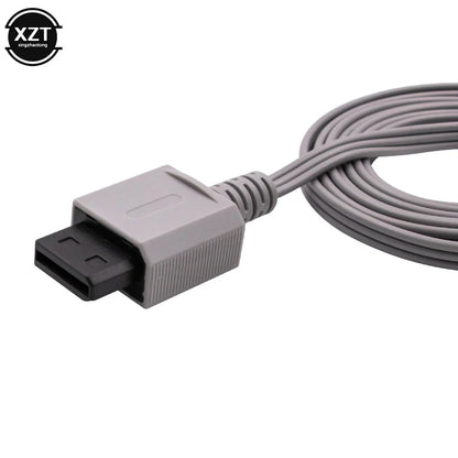 1.8m 3-RCA AV Cable for Nintendo Wii – Gold-Plated Composite Audio Video Cord