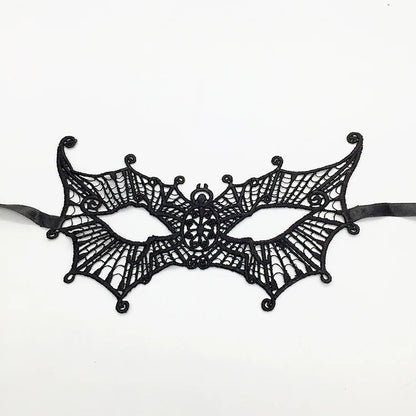 Sexy Lace Eye Mask for Women — Venetian Masquerade, Halloween & Carnival Half-Face Cosplay Party Mask