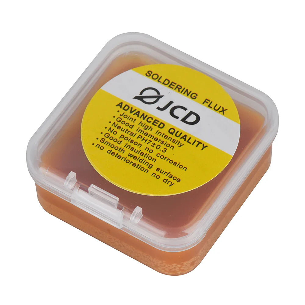 JCD 820 Aluminum Alloy Soldering Iron Stand – Electric Holder with Copper Cleaning Ball & RMA Flux