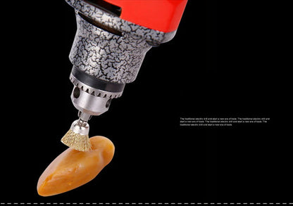 500W Electric Engraver Drill – 6-Speed Variable 35000RPM Rotary Grinder Polishing Tool 110V/220V