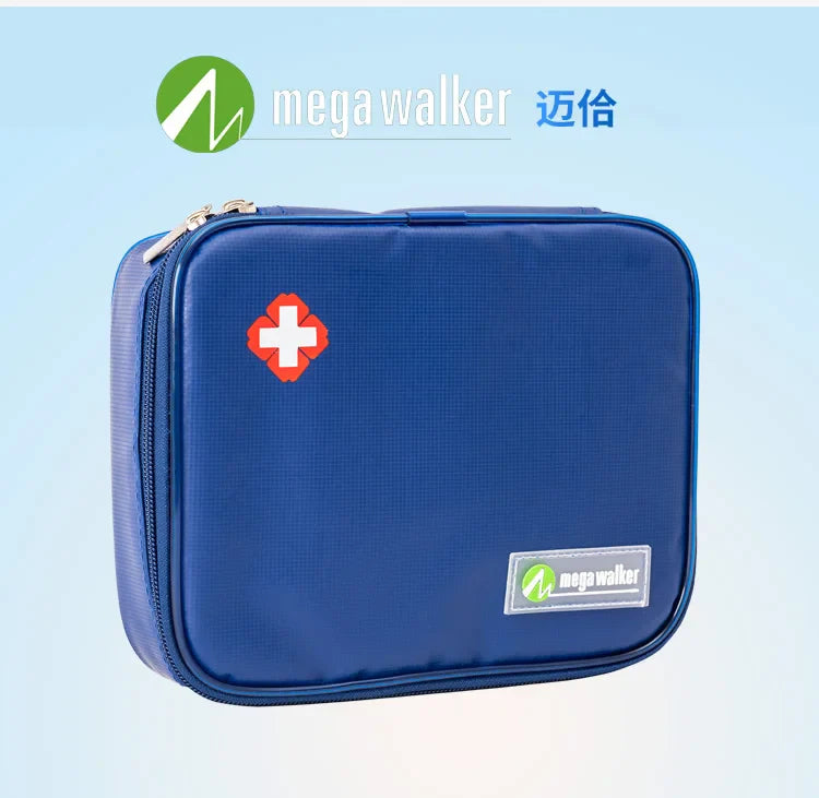 Mega Insulin Cooler Box – Portable Medium-Sized Insulated Travel Case for Diabetics with Nylon Fabric & Aluminum Foil Lining
